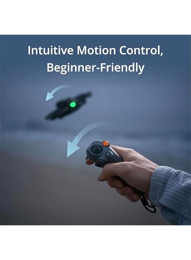 Immersive Motion Control FPV Smart Controller for Drones, Portable and Compact Design with Emergency Brake and AR Cursor, Intuitive Drone Controller for Various Models