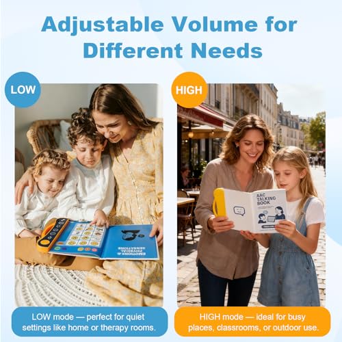 Xylira AAC Device for Autism, Communication Board for Nonverbal Kids & Adults, Speech Therapy Materials with 8 Programmable Buttons & Adjustable Volume, Gifts for People with Autism Classroom Must Haves - Image 5