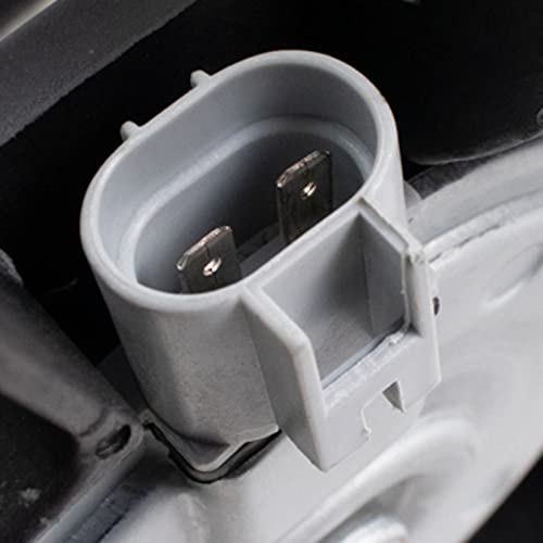 TRQ Radiator Cooling Fan Assembly Compatible with 2007-2014 Toyota Yaris TO3115145 - Image 2