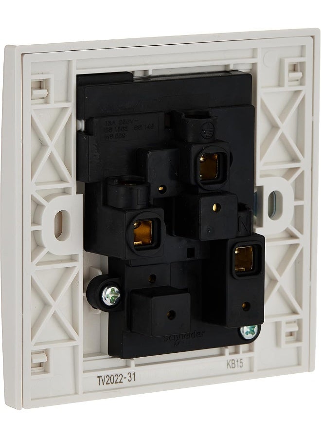 Schneider Electric Schneider Electric Vivace 1 Gang Socket 13A 250V White Kb15 - Image 2