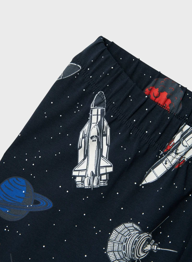 NAME IT Kids Graphic T-Shirt & Pants Sets