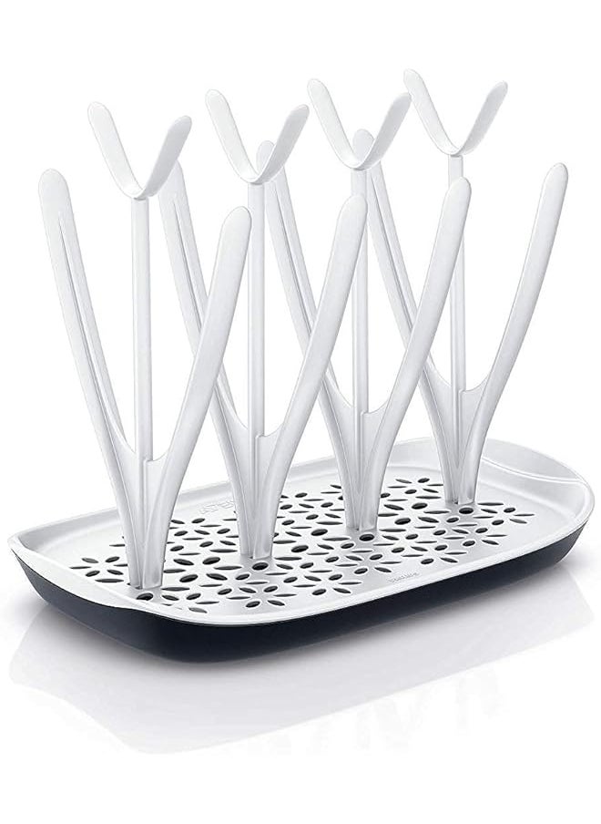 U-HOOME - Baby Bottle Drying Rack White - Image 1