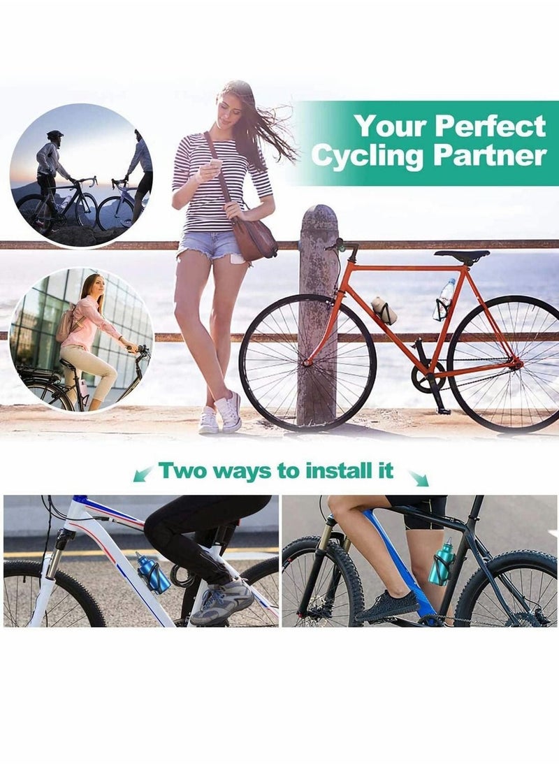 SYOSI Bike Bottle Holder, Premium Bicycle Water Bottle Holder Cage Bracket Fit 650-750ML Bottle with Secure Screw Mounting, Perfect  - Image 5