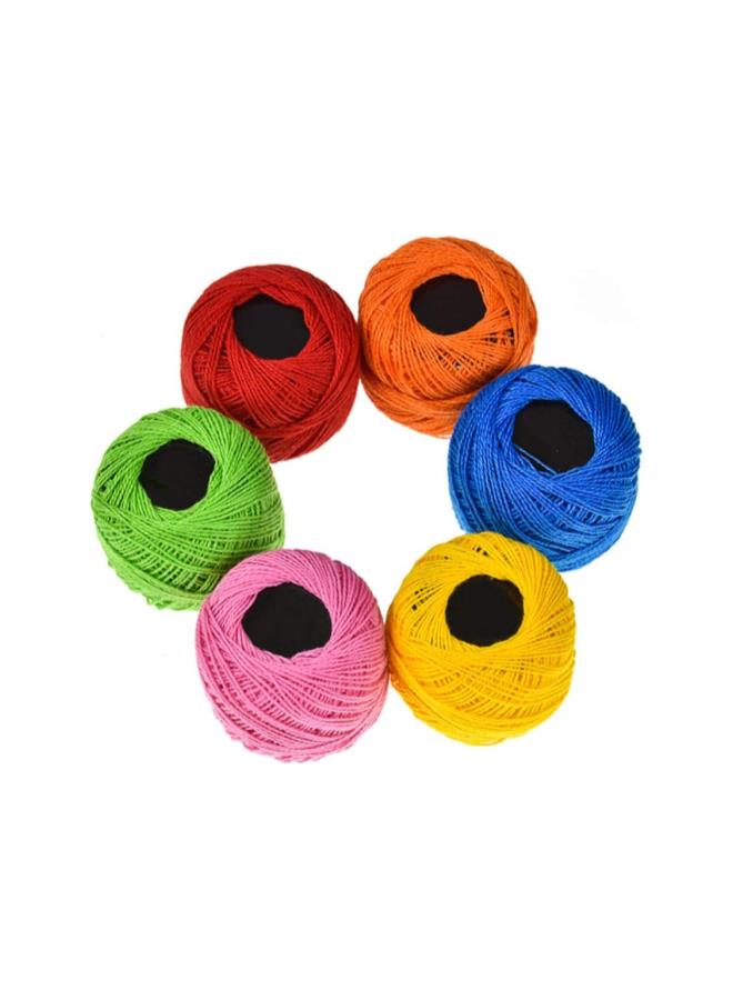 klarako 16 Roll Embroidery Floss Friendship Bracelet String Solid Color Cross Stitch Embroidery Wool Cotton Thread for Machine and Hand - Image 2