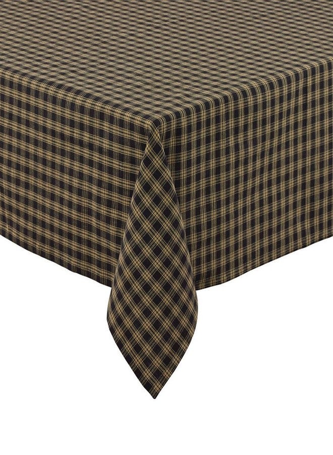 Park Designs Sturbridge Table Cloth, 60 by 84", Black
