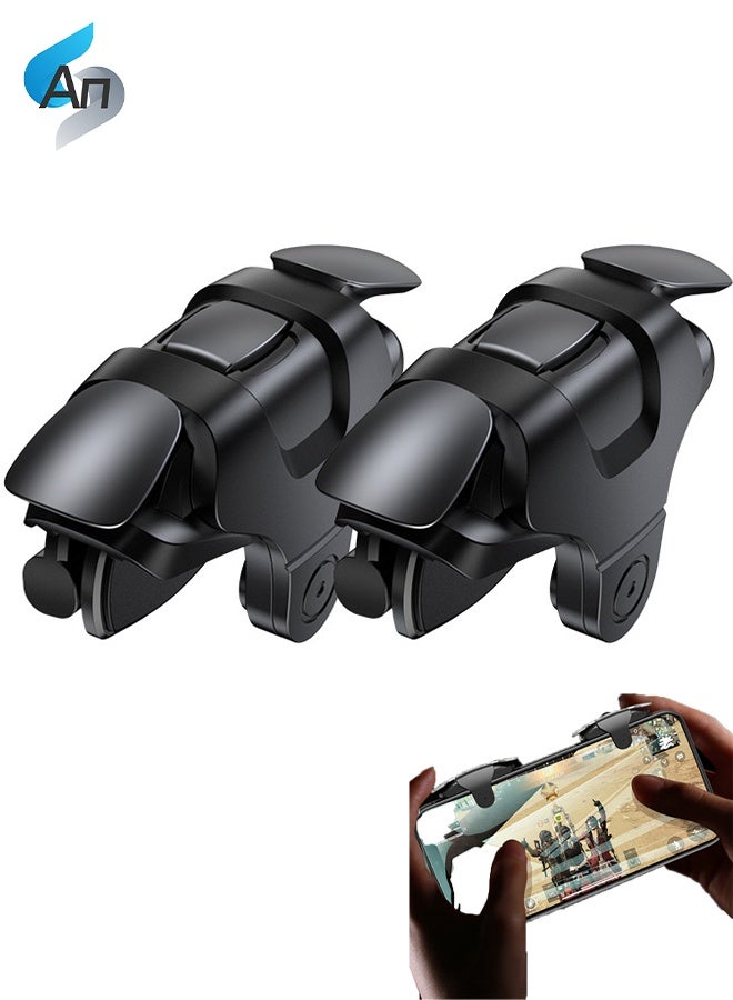 An Mobile Shooting Games Fire Trigger, Aim Button L1R1 Shooter Joystick, PUBG/COD Portable Gaming Grip Sensitive Shoot Aim Joysticks, Auxiliary Game Controller - Image 1