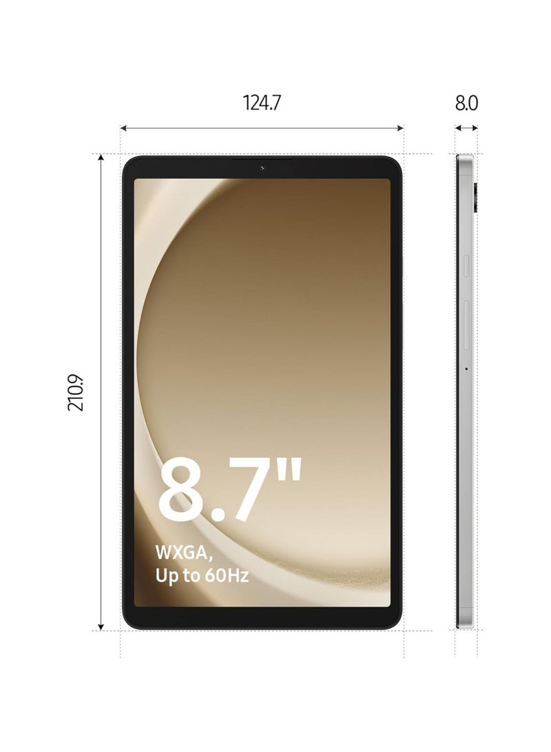 Samsung Galaxy Tab A9 (SM-X115), 8.7" LTE Tablet, 4GB RAM 64GB Storage, Graphite – International Version | Fast Performance, Expandable Storage, Long Battery Life - Image 5