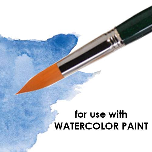 Speedball Escoda Signature Brush Collection Nicholas Simmons Set of 3 Artist Watercolor Brushes - Image 3