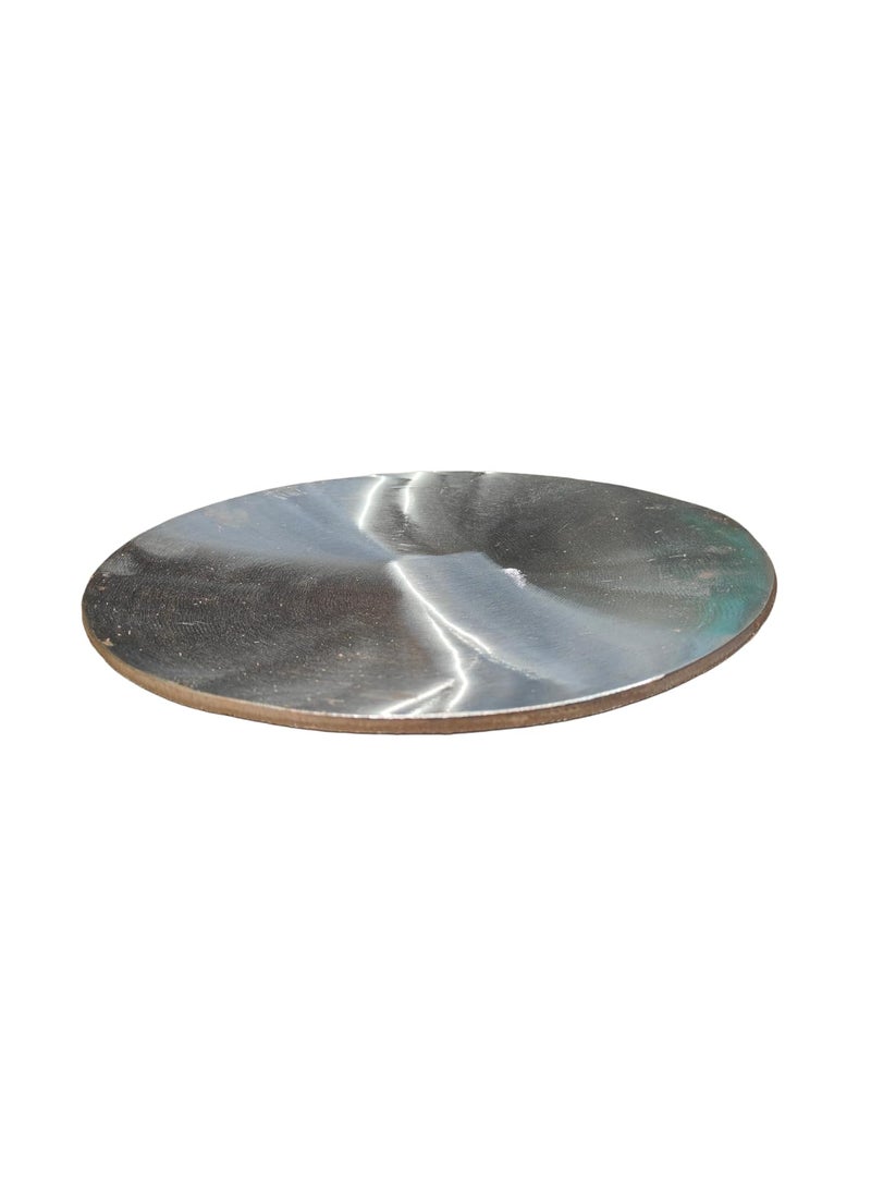 AS A S Pure Iron White Heavy Weight 12 MM Aloo tikki tawa bhalla tawa 2 inch deep 16 inch  - Image 5