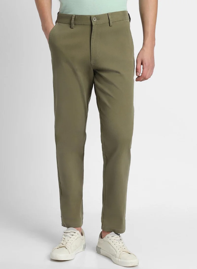 دينيس لينغو بنطلون تشينو رجالي بقصة عادية