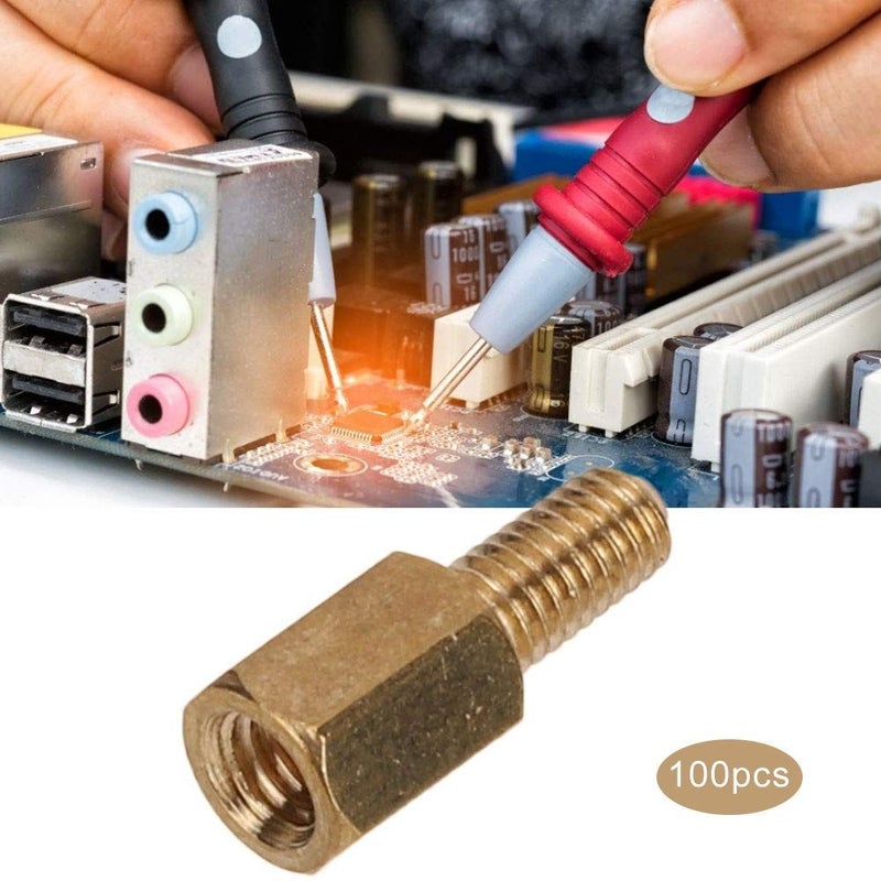 طقم تبديل صامولة سداسية نحاسية M3 مع موقف، سهل التركيب لمعدات PCB - Image 5