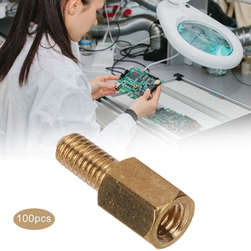 طقم تبديل صامولة سداسية نحاسية M3 مع موقف، سهل التركيب لمعدات PCB - Image 3