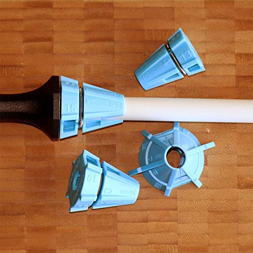 Wedgek HXT Ceramic Thick Sharpening Rod and Angle Guides, 11-Inch Shatter Resistant, White 1500 Grit - Image 5