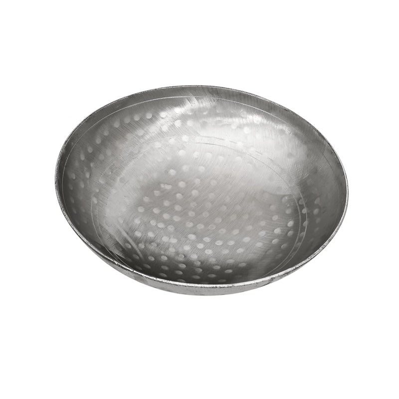 RBY Iron Hammered Kadai Without Handle Useful for Frying and Cooking Free Stainless Steel Scrubber 3 L - Image 1