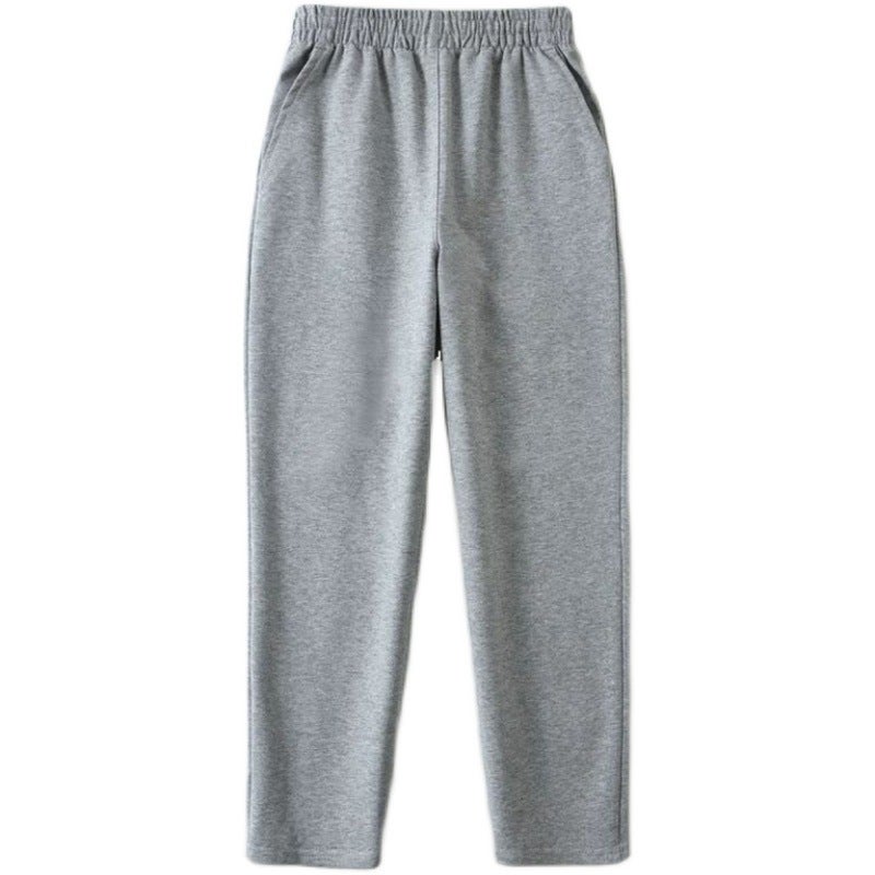 Children'S Sports Pants Dark Blue Black Straight Navy Blue Trousers For Boys And Girls School Uniform For Primary And Secondary School Students White Grey Dark Gray - Image 1