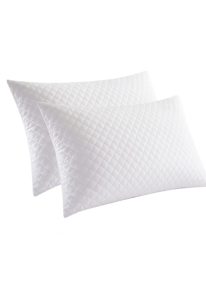 Tiba Set of 2 pcs, Captioned fiber pillow,800 GM, 50*70 cm - Image 1