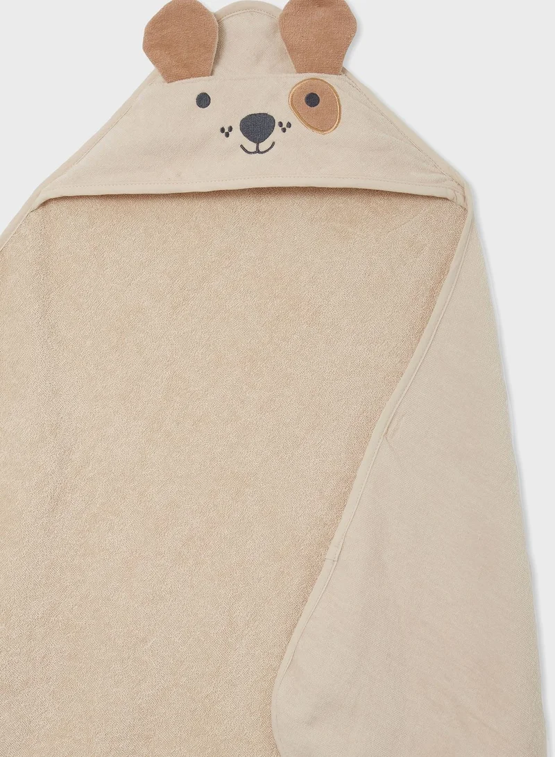 Cotton On Puppy Hooded Towel