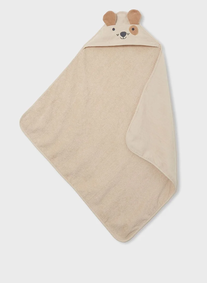Cotton On Puppy Hooded Towel