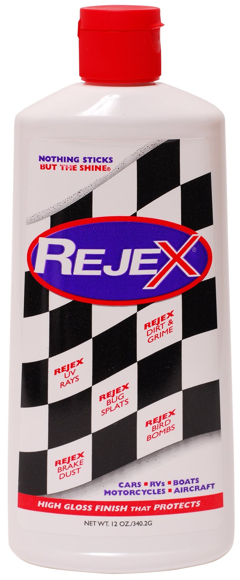 RejeX Corrosion Technologies RejeX 61001 (12 fl oz) – High Gloss Finish That Protects | For All Vehicles | Synthetic Paint and Surface Sealant | Lasts 3X Longer Than Any Wax | Nothing Sticks But The Shine! - Image 1