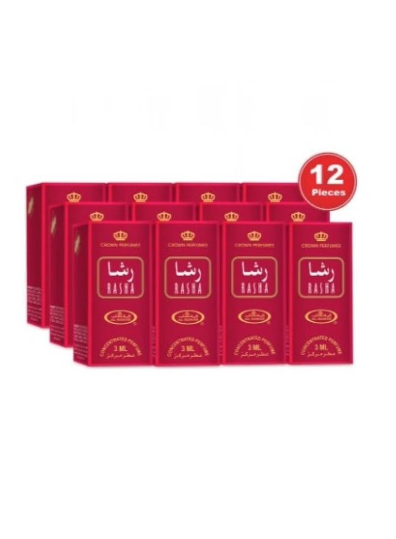 الرحاب رشا 3 مل - 12 قطعة