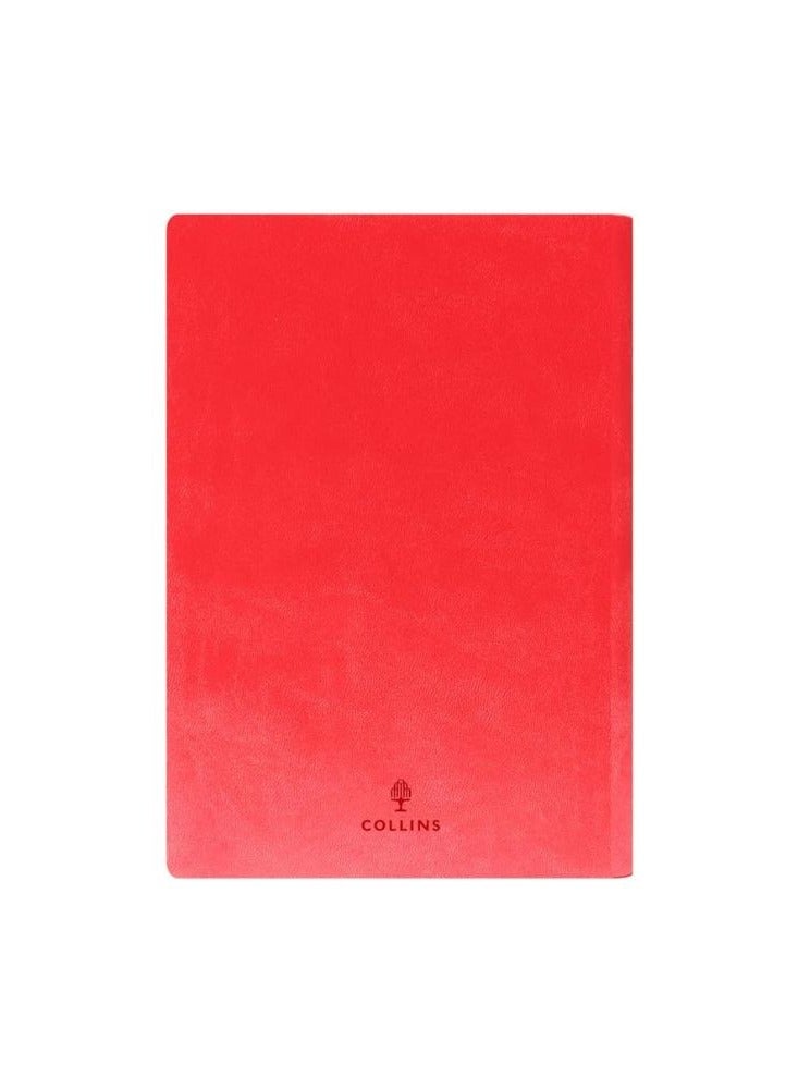 Collins - Edge Rainbow - 2026 12 Month Calendar Year Planner, Week-To-View Diary, A5 Soft Cover - Red (ED153.U15-26) - Image 3