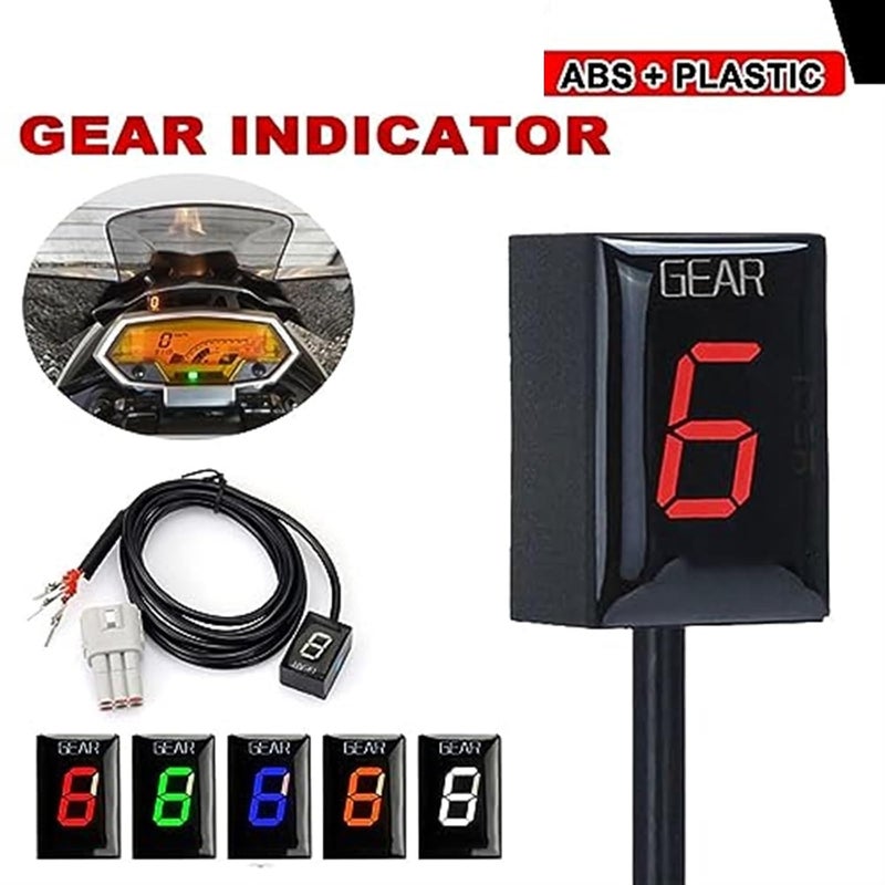 Wivplex 1-6 Speed Gear Display Indicator for Motorcycles - Image 3