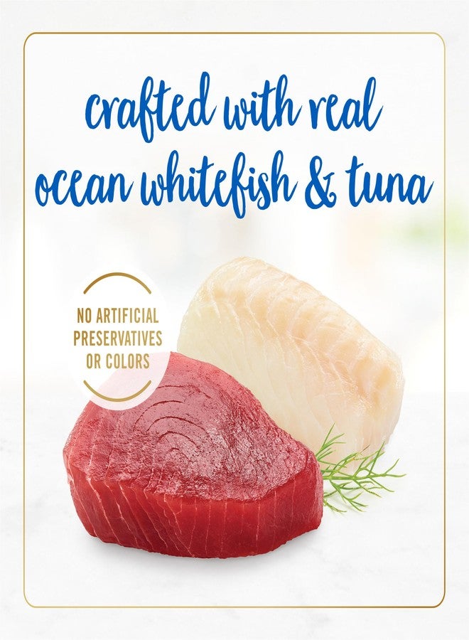 Fancy Feast Purina Fancy Feast Classic Pate Ocean Whitefish and Tuna Feast Classic Grain Free Wet Cat Food Pate - (Pack of 24) 3 oz. Cans - Image 5