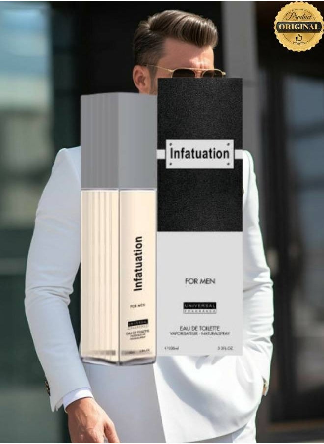 Uf 10 Pieces Infatuation For Men Perfume EDT 100ML  - Image 2