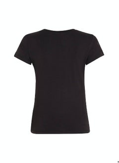 Women's Slim T-Shirt - Cotton, Black - pzsku/Z57B34781D394513BFACEZ/45/_/1723739208/b7dab232-94e9-4782-9149-5a8b0ad4c809