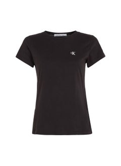 Women's Slim T-Shirt - Cotton, Black - pzsku/Z57B34781D394513BFACEZ/45/_/1734087583/2098e34c-3a55-47f3-8ee8-9d2d16111d69