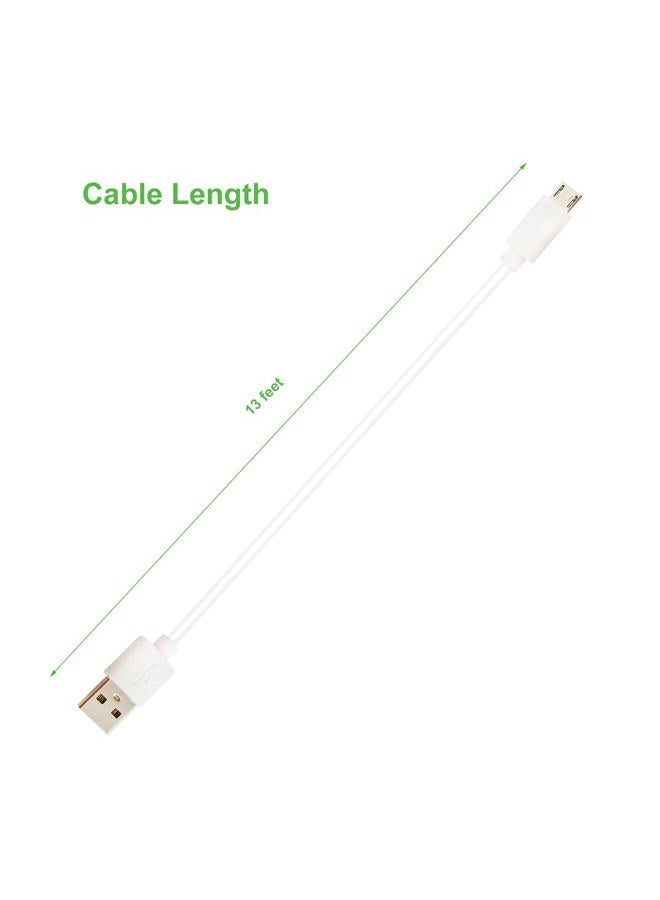 PDEEY Charger for PS4 Controller, Micro USB Charging Cable Cord 13 FT - Image 3