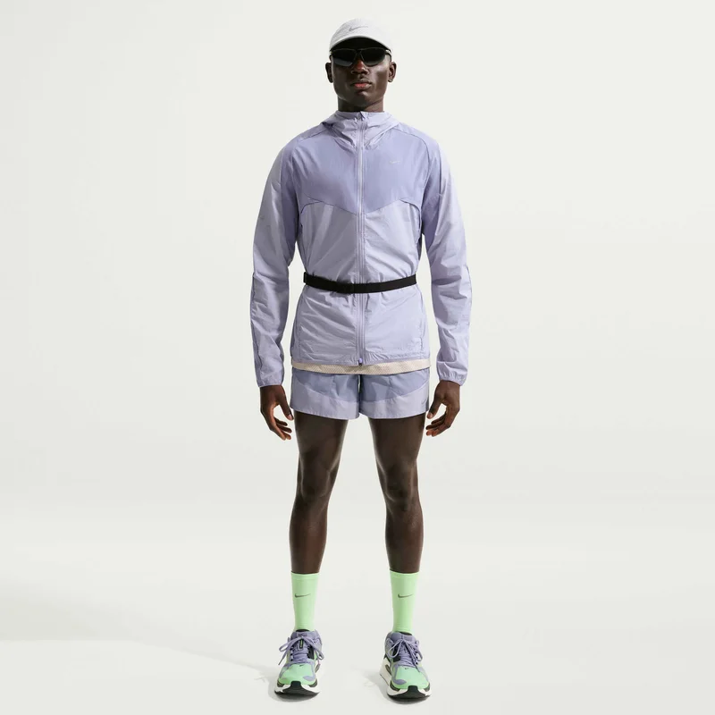 Nike Purple Men's Stride Repel Running Jacket for Men | Best Price UAE