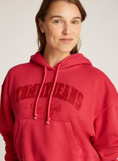 TOMMY JEANS Logo Drawstring Hoodie  - Image 3