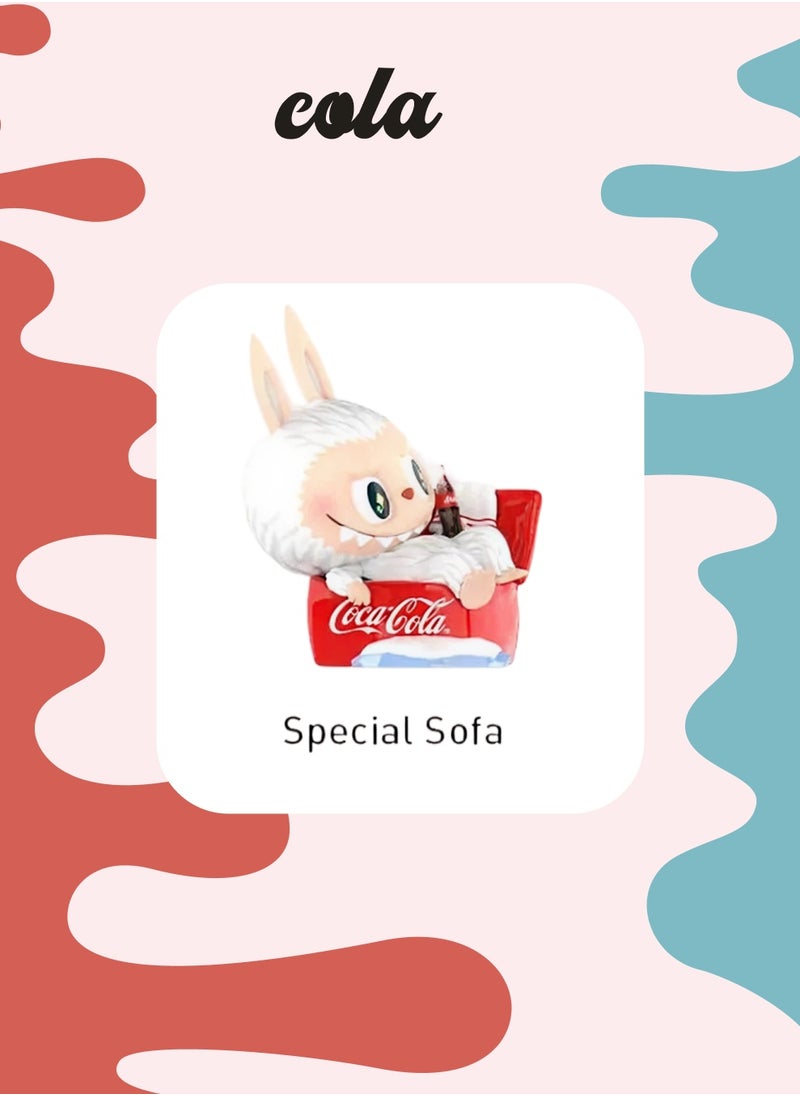 100% Authentic The Monster Coca Cola Labubu (Small Edition) Limited Collectible Vinyl Toy, Blind Box