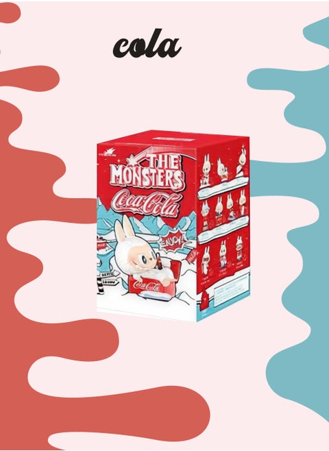 100% Authentic The Monster Coca Cola Labubu (Small Edition) Limited Collectible Vinyl Toy, Blind Box