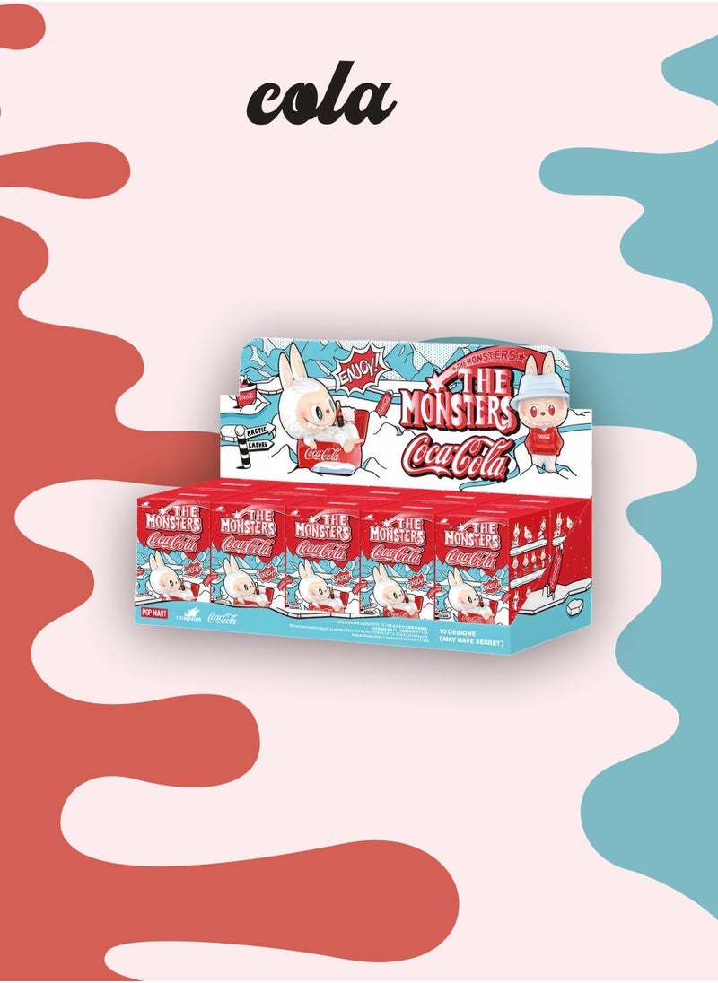 100% Authentic The Monster Coca Cola Labubu (Small Edition) Limited Collectible Vinyl Toy, Blind Box