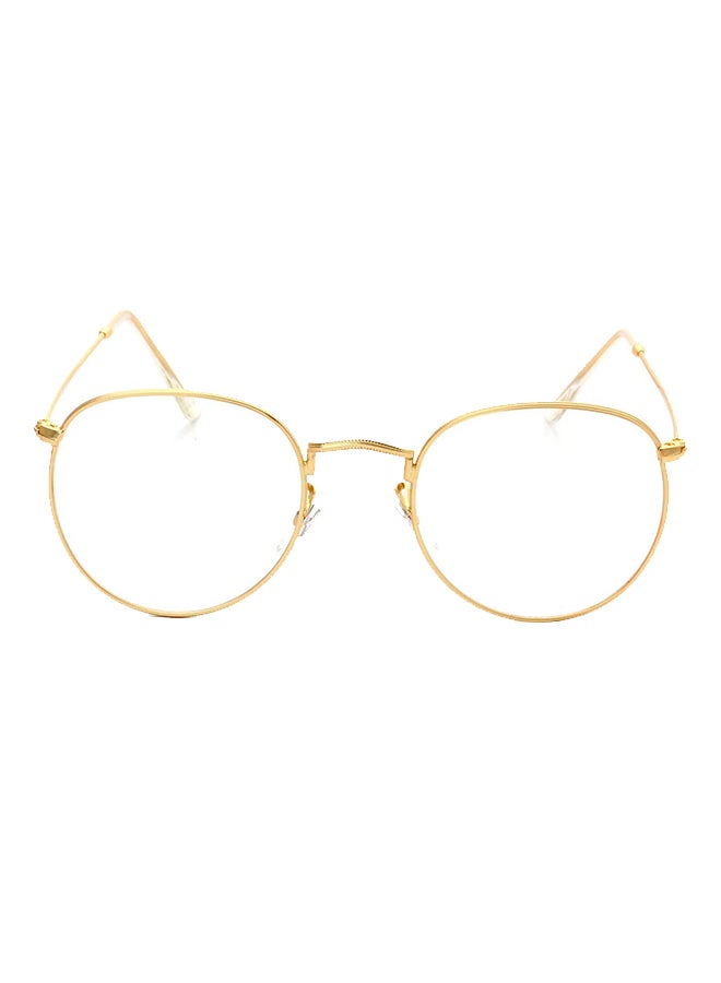 boys Retro Masculin Oval Reading Glasses - Image 1