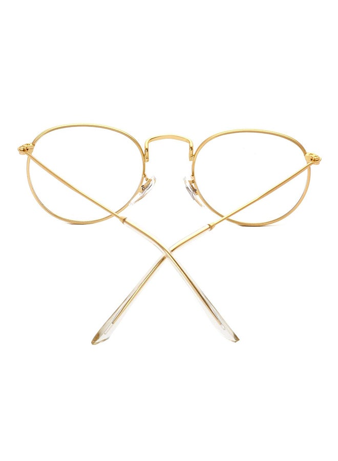 boys Retro Masculin Oval Reading Glasses - Image 2
