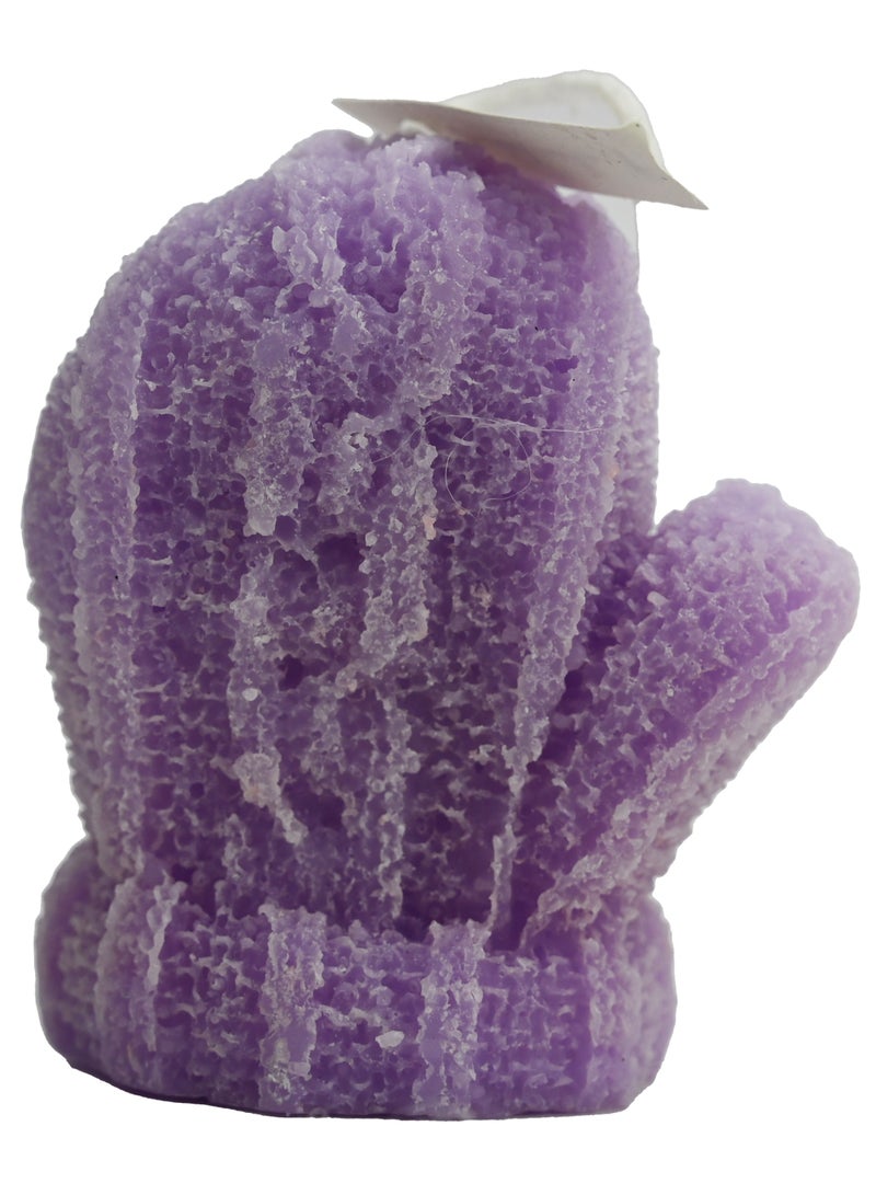 Gloves Shaped Scented Candle Lavender/ Dried Flower Candles/ Flower Candles/ Perfumed Candles/Fragrant Candles/ Meditation Candles/ Stress Relief Candles/ Scented Gifts for Women 