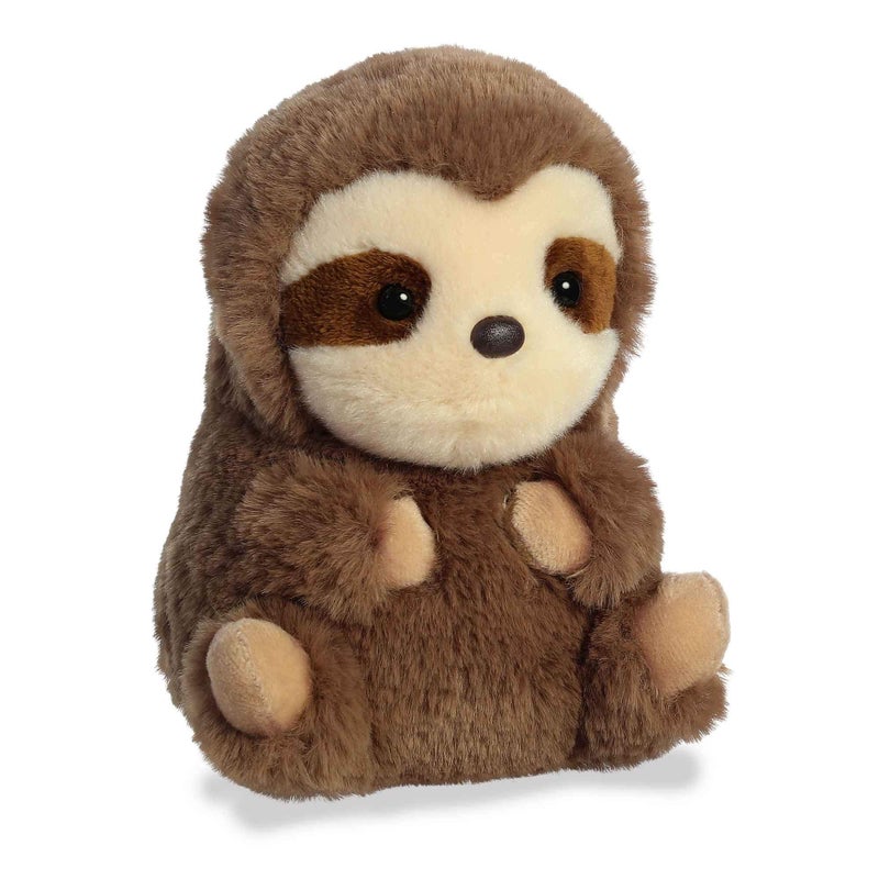 Aurora World Rolly Pet - 7"" Seth Sloth, Brown - Image 2