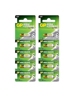 GP 10-Pieces GP Super 27A High Voltage 12V Alkaline Batteries  - Image 1