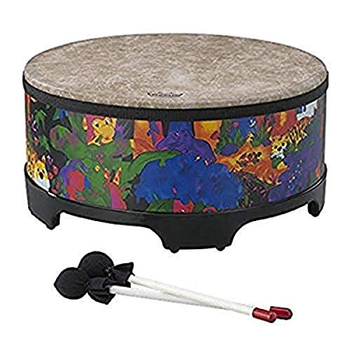Remo KD-5816-01 Kids Percussion Gathering Drum - Fabric Rain Forest, 16" - Image 4