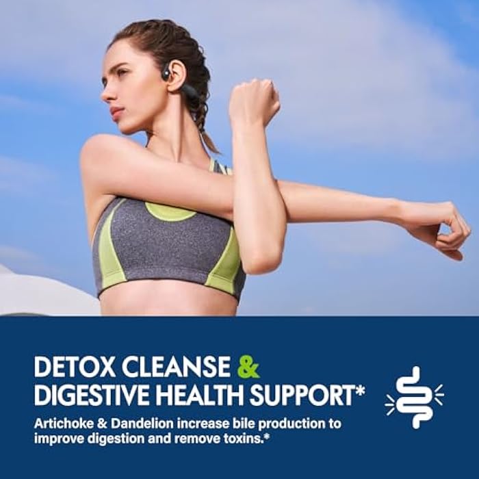 Selvaherb Artichoke Leaf Extract Drops for Liver Detox Cleanse & Repair, Milk Thistle 5-in-1 Natural Herbal Formula, Liver Health Support Supplment w/Dandelion Horsetail, High Absorbtion. 2oz - Image 3