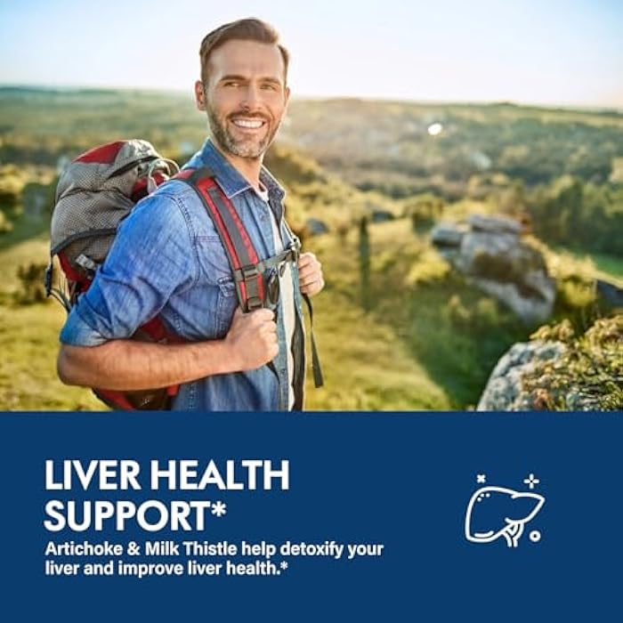Selvaherb Artichoke Leaf Extract Drops for Liver Detox Cleanse & Repair, Milk Thistle 5-in-1 Natural Herbal Formula, Liver Health Support Supplment w/Dandelion Horsetail, High Absorbtion. 2oz - Image 2