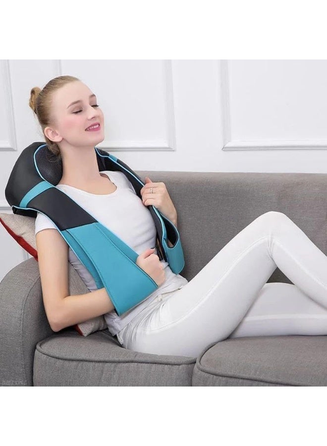 Multifunctional Electric Body Massager with Heat Therapy - Deep Tissue Kneading System for Neck, Shoulders, Back, Legs & Feet - Professional Muscle Relief & Relaxation Device - Image 1