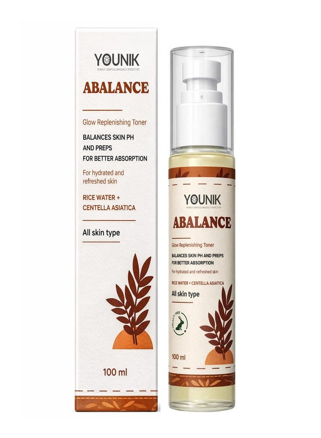 Younik Abalance Glow Replenishing Toner for Face, 100ml | Hydrating & Refreshing Facial Toner for Smooth Glowing Skin | Daily Skin Balancing Toner for Men & Women | Lightweight Skincare Mist - Image 1