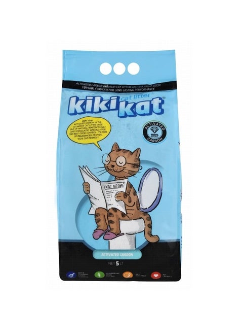 Activated Carbon Clumping Cat Litter 5l