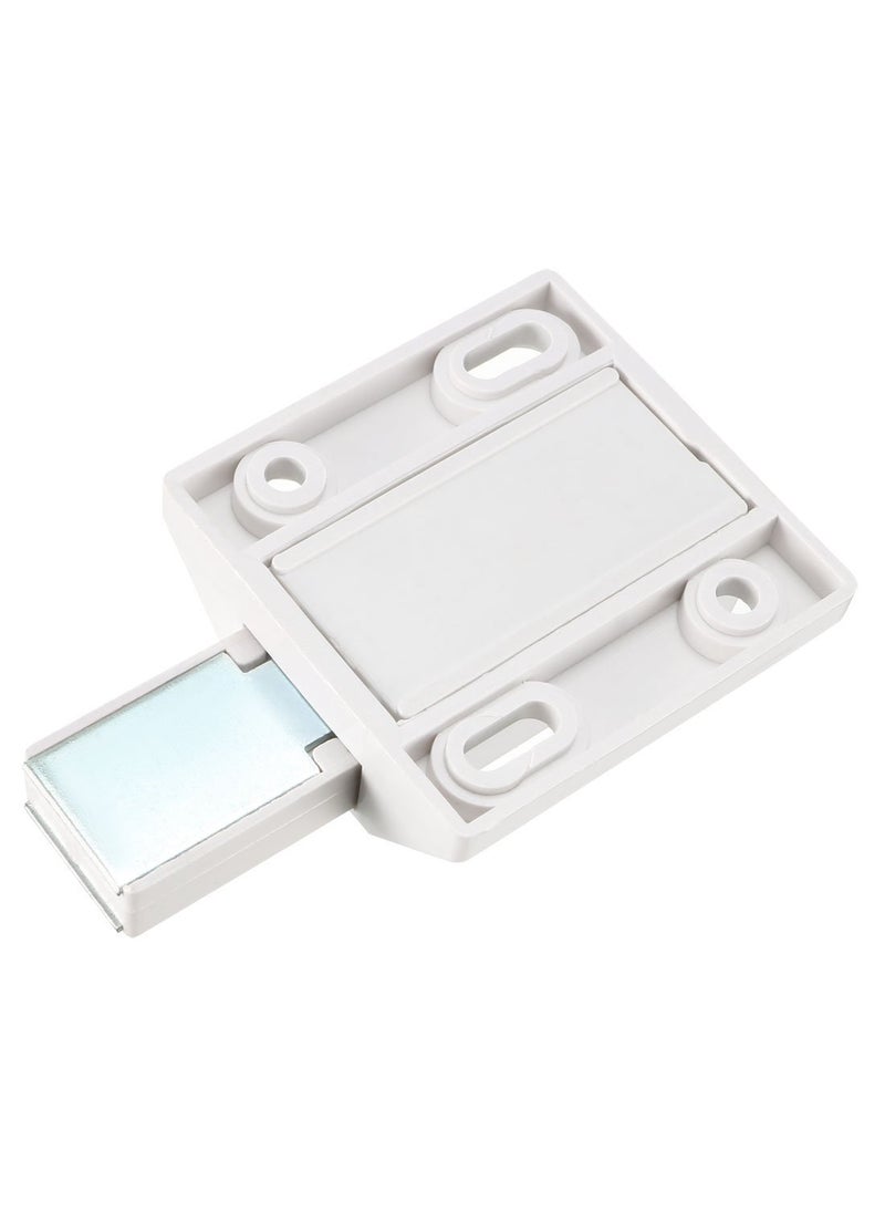 TOUHIA TOUHIA Magnetic Touch Catch Latch Closures Plastic White for Cabinet Door Shutter5Pcs  - Image 3