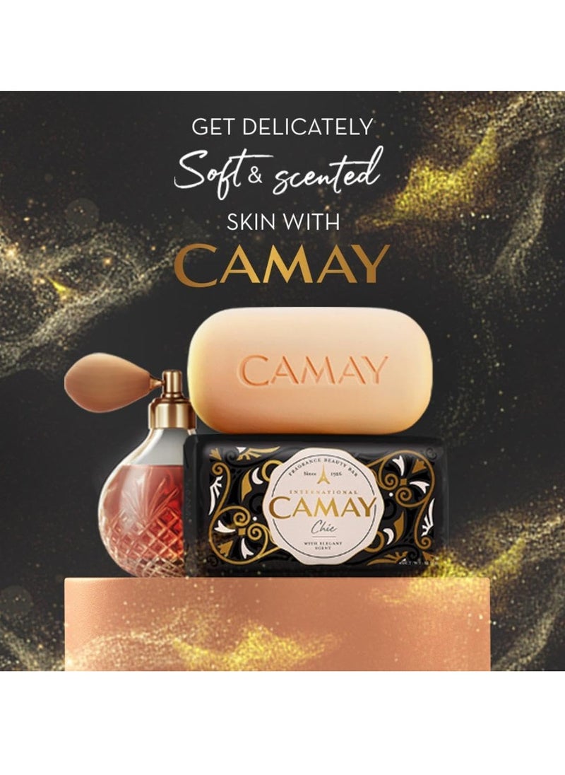 Camay Chic International Beauty Bath Bar | Beauty Bathing Soap | French Fragrance | For All Skin Types 125g - pzsku/Z57B42E7DA306D9353FB6Z/45/_/1732525526/8208669a-abc0-415e-aa94-c91a4cdfb364