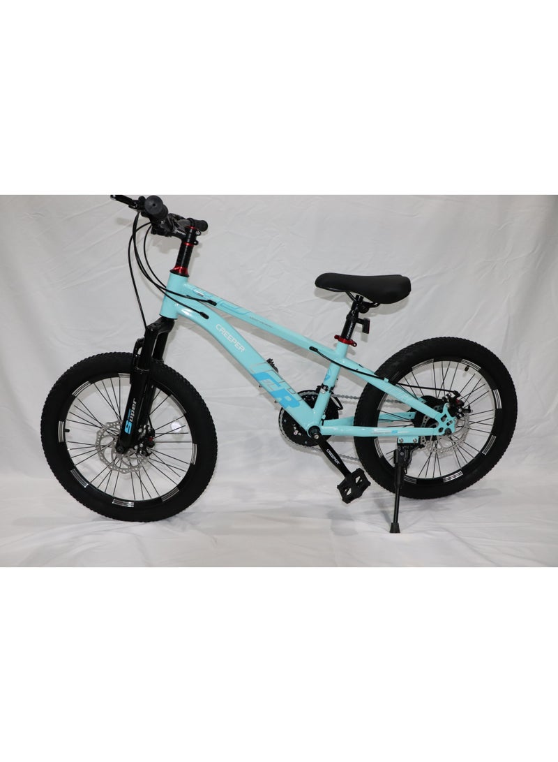 CREEPER 20-inch student bicycle carbon steel frame with aluminum rims - Image 1